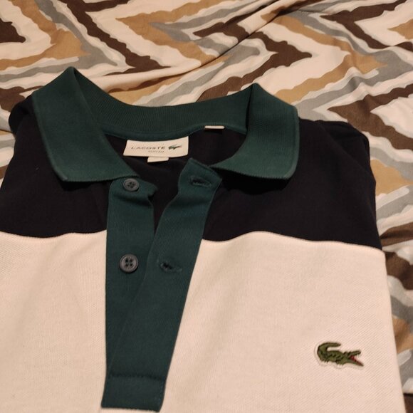 Polo Lacoste Homme Taille L Très bon état - Picture 6 of 8